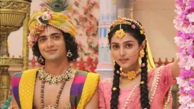 Major Missing: RadhaKrishn fame Mallika Singh poses with Sumedh Mudgalkar aka Krishna’s ‘peacock feather’, see viral pic