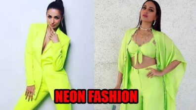 Malaika Arora Vs Sonakshi Sinha: Who Deserves A 10/10 For Their Neon Fashion Sense?