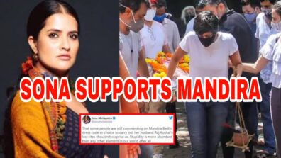 Mandira Bedi gets trolled for performing husband Raj Kaushal’s last rites, Sona Mohapatra comes out her in her support