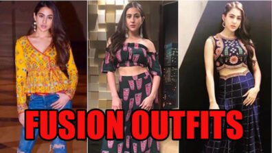 Master The Skill Of Fusion Look With Sara Ali Khan: Come Fall In Love