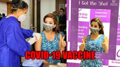 Monalisa takes first jab of COVID-19 vaccine, urges everyone to get vaccinated