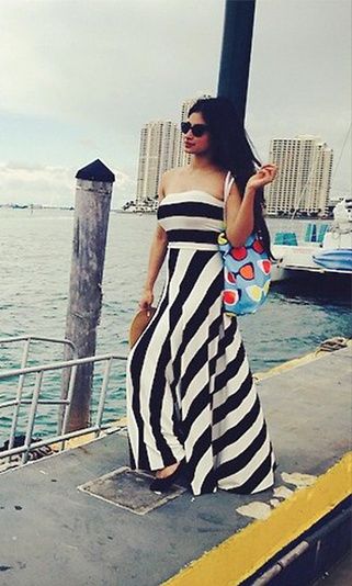 Mouni Roy Inspired Striped Outfits To Burn The Glam Game: See Here - 0