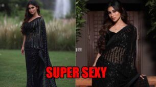Times When Gorgeous Mouni Roy Kept Her Dressing Style Classy In All Black Look With A Sling Bag