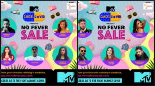 MTV India and SaltScout, in association with SEEDS, launch ‘MTV No Fever Sale, a celebrity closet fundraiser for Covid-19 relief