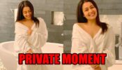 Neha Kakkar shares private moment in bathrobe, fans go crazy