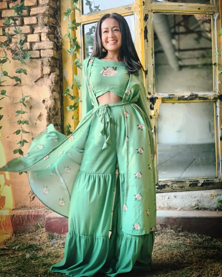 Neha Kakkar’s Dhoti To Palazzo Pants To Add To Your Wardrobe - 5