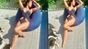 New Mermaid In Town: Priyanka Chopra looks like a dream in her latest black monokini, fans sweat