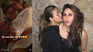 No one like my BFF: Kareena Kapoor gets a kiss from Amrita Arora, fans get friendship goals