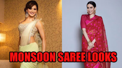 Nobody Can Be Monsoon Ready Without Sarees: From Urvashi Rautela & Karisma Kapoor