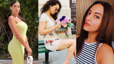 Nora Fatehi, Kangana Ranaut & Sonakshi Sinha ‘burn the gram’ with their oomph, see hot pics