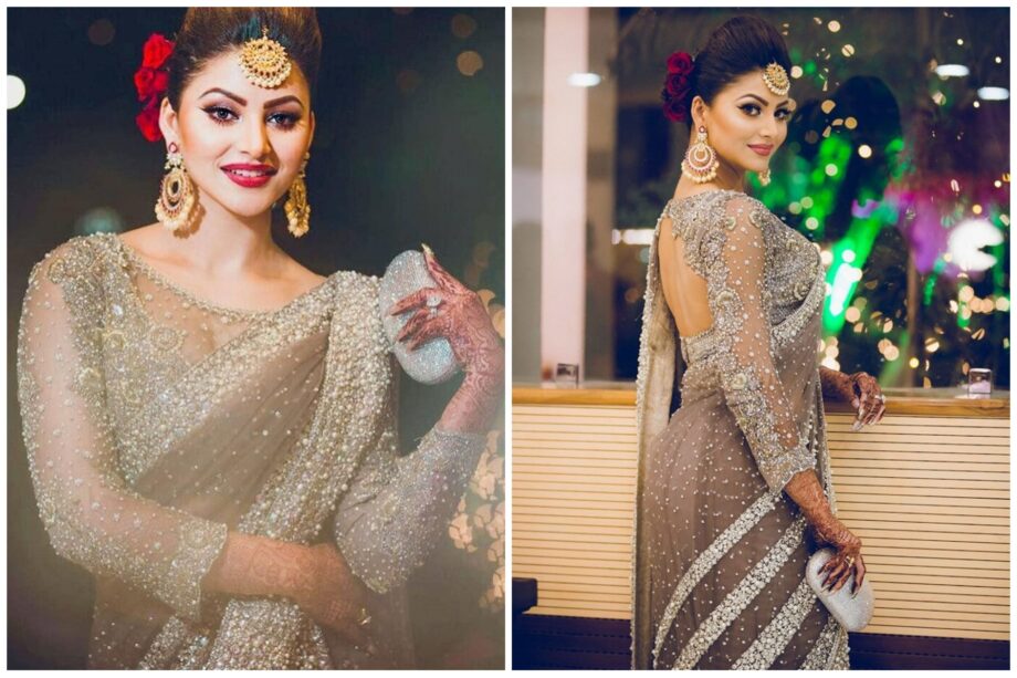 Nora Fatehi Vs Urvashi Rautela: Which Diva Slew The Embellished Blouse? - 2