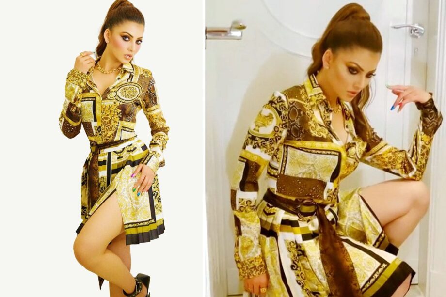 Nora Fatehi Vs Urvashi Rautela: Which Wonder Woman Slew In Versace Dress? - 1