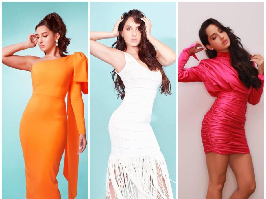 Nora Fatehi’s Obsession With Bodycon Dresses Will Make You Awestruck! - 3