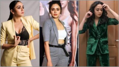 Not Your Ordinary Bae: Take Cues From Amruta Khanvilkar On How To Style A Pantsuit In A Unique Way