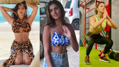 Oh So Hot: Nora Fatehi, Tara Sutaria & Urvashi Rautela burn the oomph game with their sensuous poses, fans go bananas