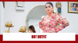 Oh So Hot: Sapna Choudhary Burning The Vogue Game With Her Hot Multicoloured Dress