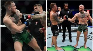 McGregor Takes On Dustin Poirier – A Dramatic Face-Off Before The Fight