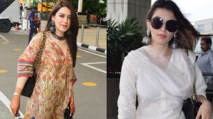 Oh So Pretty: When Hansika Motwani Opted For Desi Airport Avatar And Sizzled