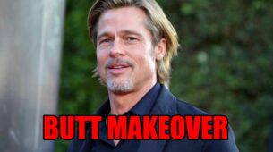 OMG! Brad Pitt’s Makeup Artist Gave A Makeover To His Butt, But Why?