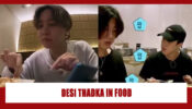 OMG: Did BTS members J-Hope, Jimin and Jungkook Just Eat Indian Naan, Curry & Paneer? Check Out ASAP
