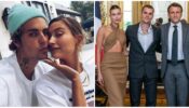 OMG! Justin Bieber & Hailey Bieber Meet French President Emmanuel Macron