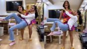 OMG: Sara Ali Khan does ‘heavyweight’ bodybuilding by lifting a person, guess who?