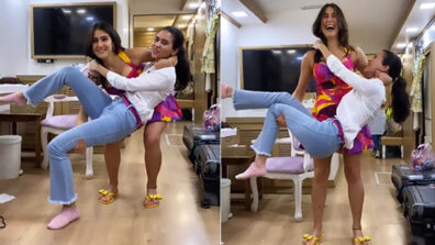 OMG: Sara Ali Khan does ‘heavyweight’ bodybuilding by lifting a person, guess who?