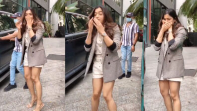 Oops Moment: Rashmika Mandanna steps out in public without a mask, video goes viral