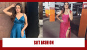 Outfit Styles: Himanshi Khurana’s Stunning Looks In Her ‘Thigh-High’ Slit Outfitters, See Pics