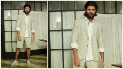 Pair Your Blazer With Shorts And Look Outstanding Like Vijay Deverakonda