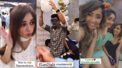 Party All Night: Siddharth Nigam, Ashnoor Kaur, Jannat Zubair Rahmani, Abhishek Nigam, Ritika Badiani & Surabhi-Samriddhi’s crazy fun moment goes viral