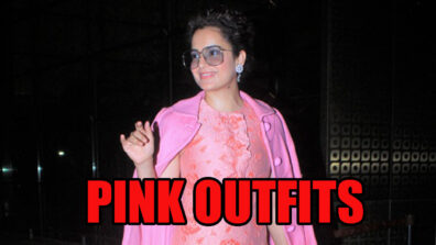 Pinktastic Beauty: When Kangana Ranaut Turned Into A Hot Pink Lady At The Airport