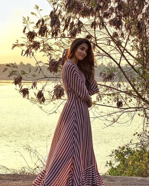 Pooja Hedge Vs Alia Bhatt: Who Has Stolen The Look In Their Alike Stripy Dress? - 1