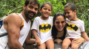 Pool Masti: Kumkum Bhagya actor Shabir Ahluwalia chills with his family, don’t miss out on the fun