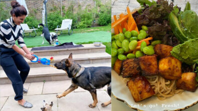 Priyanka Chopra chills with her dog squad, enjoys ‘yummilicious’ food