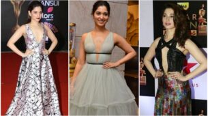 Promising Deep-Neck Designs Of Tamannaah Bhatia For A Lasting Impression