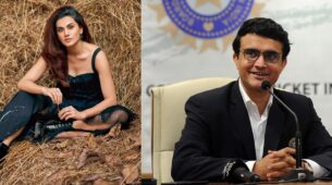 Rare Video: When Taapsee Pannu Took Batting Tips From Sourav Ganguly For Mithali Raj Biopic
