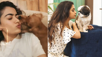 Rashmika Mandanna, Keerthy Suresh & their cutest ‘pawsome’ moments