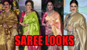 Rekha Is The Queen Of Experiments: Check Out Saree Looks Here