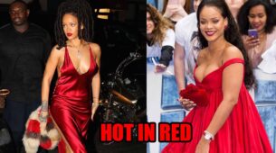 Rose-Red To Wine Red: Rihanna Burns The Vogue Game In Any Shade Of Red