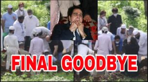 RIP Dilip Kumar: Legendary actor buried at Juhu Qabrastan, see emotional funeral pics