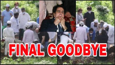 RIP Dilip Kumar: Legendary actor buried at Juhu Qabrastan, see emotional funeral pics