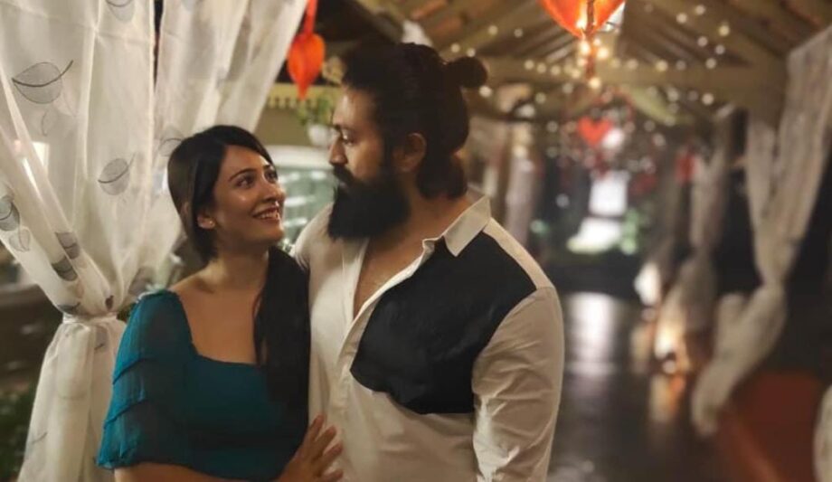 Romance In Air! Cosy Pictures Of KGF Star Yash And Radhika Pandit Give Major Relationship Goals - 2