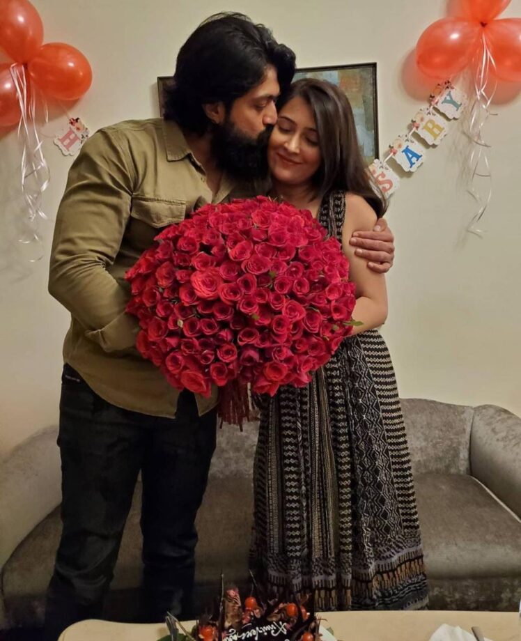 Romance In Air! Cosy Pictures Of KGF Star Yash And Radhika Pandit Give Major Relationship Goals - 0