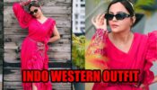 Rubina Dilaik looks ravishing in pink indo western outfit, fans can’t stop praising