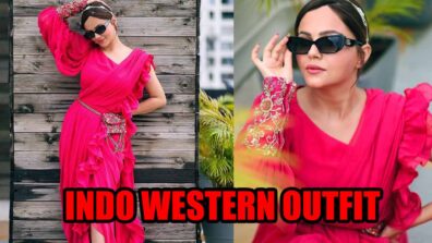 Rubina Dilaik looks ravishing in pink indo western outfit, fans can’t stop praising