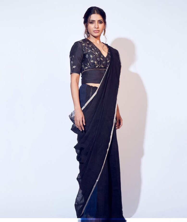 Sai Pallavi Vs Samantha Akkineni: Who Set The Glamour Game On Fire In Black Saree? - 1