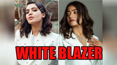 Samantha Akkineni Vs Rashmika Mandanna: Which Babe Looks Dazzling In White Blazer?