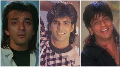 Sanjay Dutt Vs Akshay Kumar Vs Shah Rukh Khan: Who Donned The 90’s Hairstyle Better? FAN BATTLE