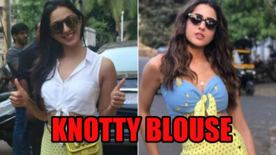 Sara Ali Khan Vs Kiara Advani: Who Is The Hottie In A Knotty Blouse?